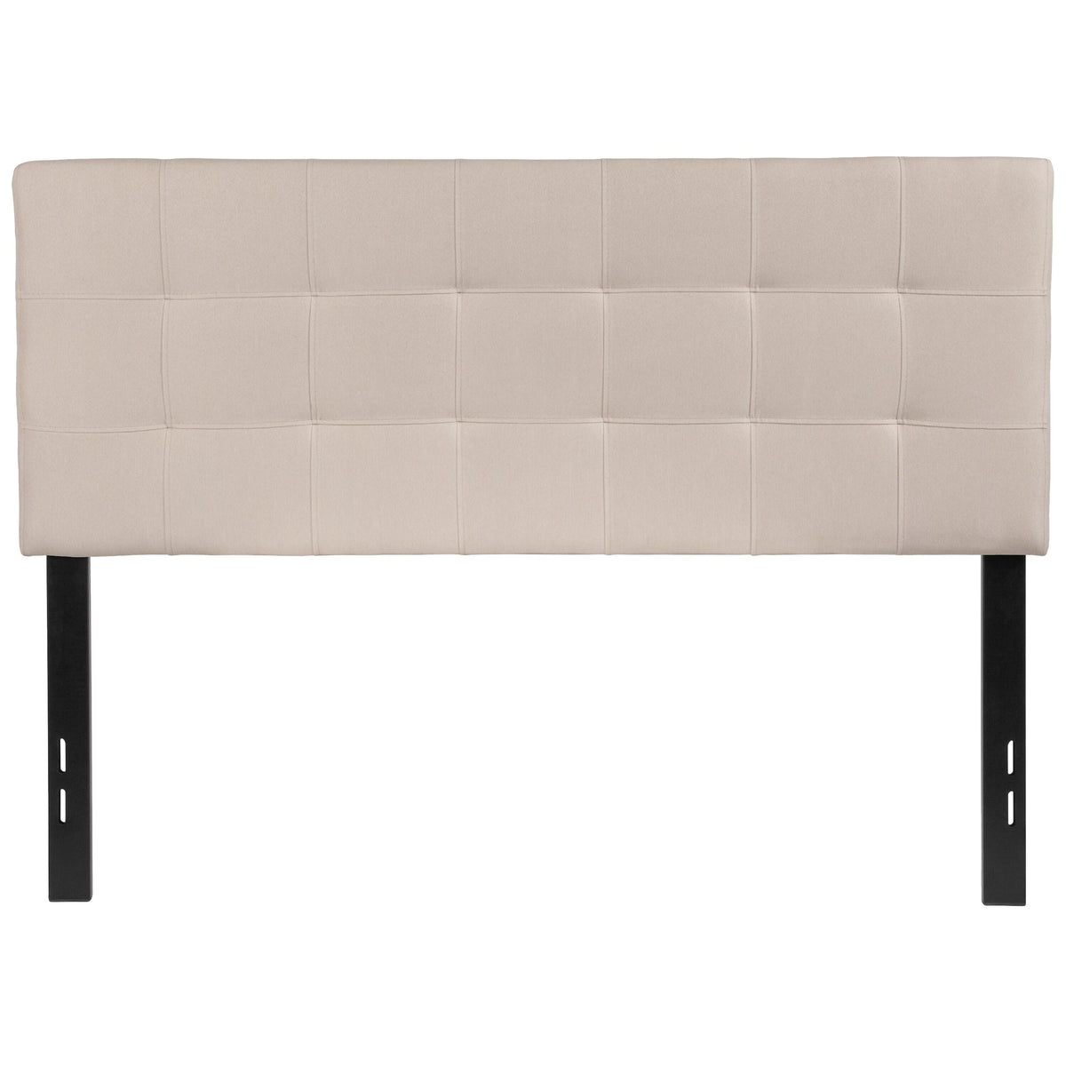 Beige Fabric Upholstered Full Size Headboard X795