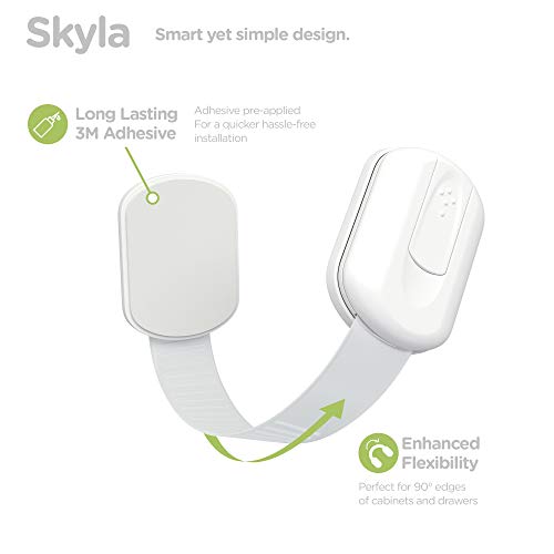 Baby Locks 8-Pack Child Safety Cabinet Latches P47878