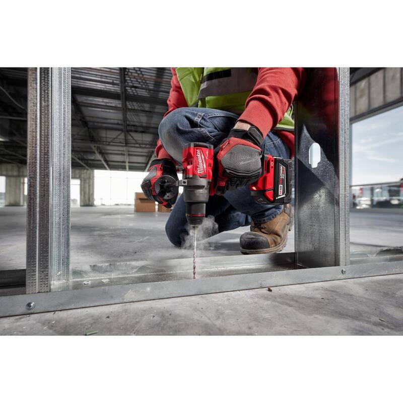 18-V Lithium-Ion Brushless Cordless Hammer Drill and Impact Driver Combo Kit with Reciprocating Saw S194657