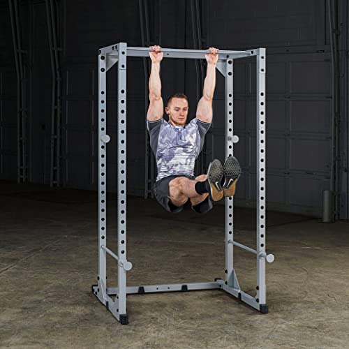 Adjustable Heavy-Duty Steel Power Rack with Chin-Up Bar U199