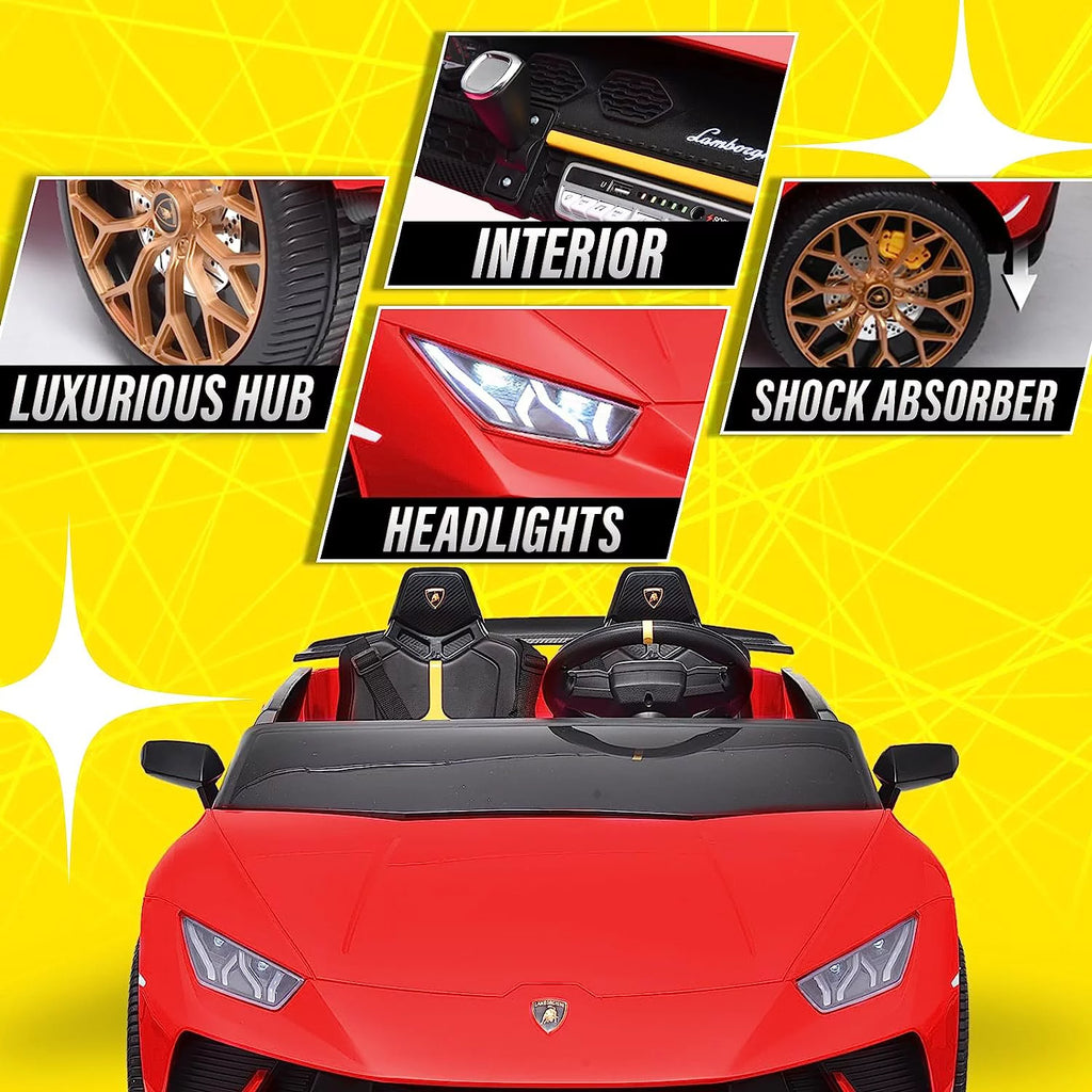 2 Seater Kids Ride on Car 4WD with 7AH Battery and Remote Control Pink B99446