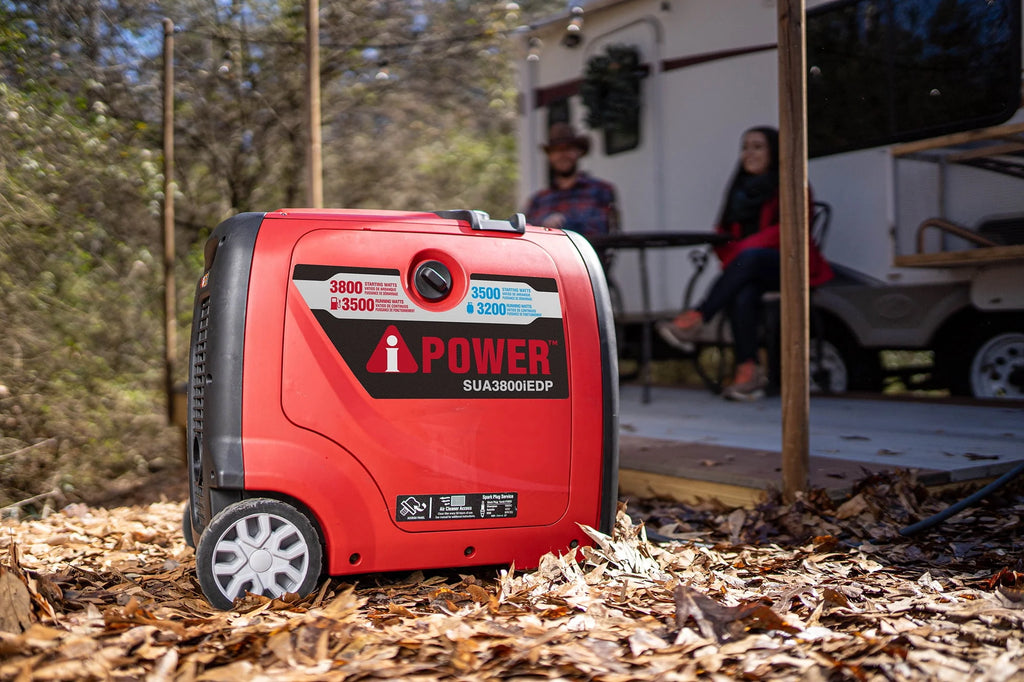 3,800-Watt Dual Fuel Portable Inverter Generator with CO Sensor B27473