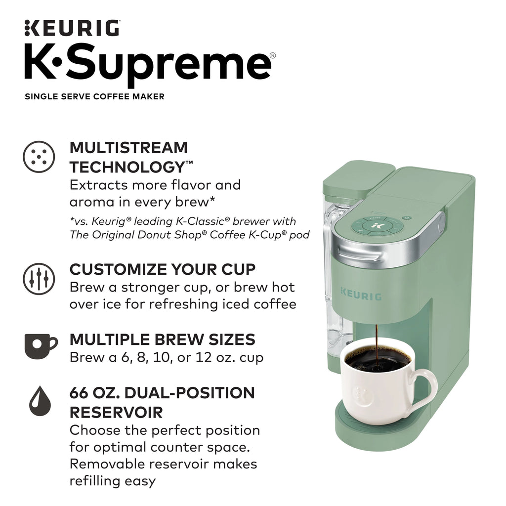 Black Single-Serve K-Cup Pod Coffee Maker S7832