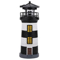 Solar Lighthouse Rotating Outdoor Light Garden Ornament R3103