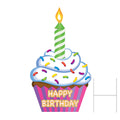 Jumbo Cupcake Yard Sign B560