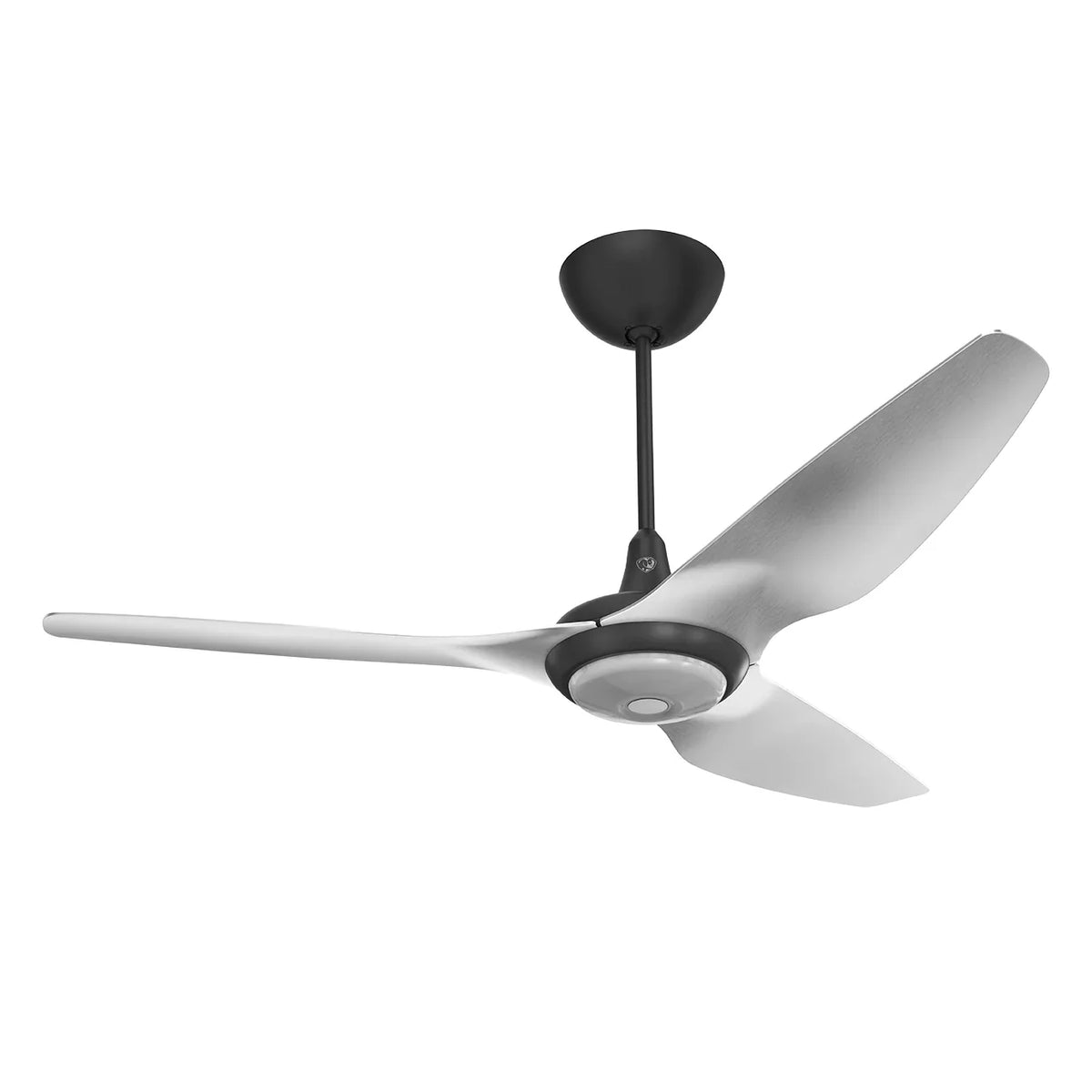 60 Ceiling Fan with Brushed Aluminum Blades and Black Finish U807670
