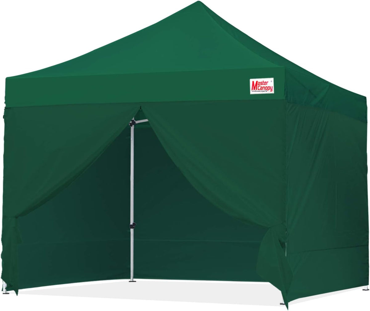 10x20 Heavy Duty Pop-up Canopy Tent with Sidewalls H17078