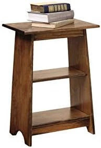 Slim End Table with Extra Shelves W596