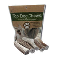 Large Thick Elk Antler 5 Pack Dog Chew Treat X8126