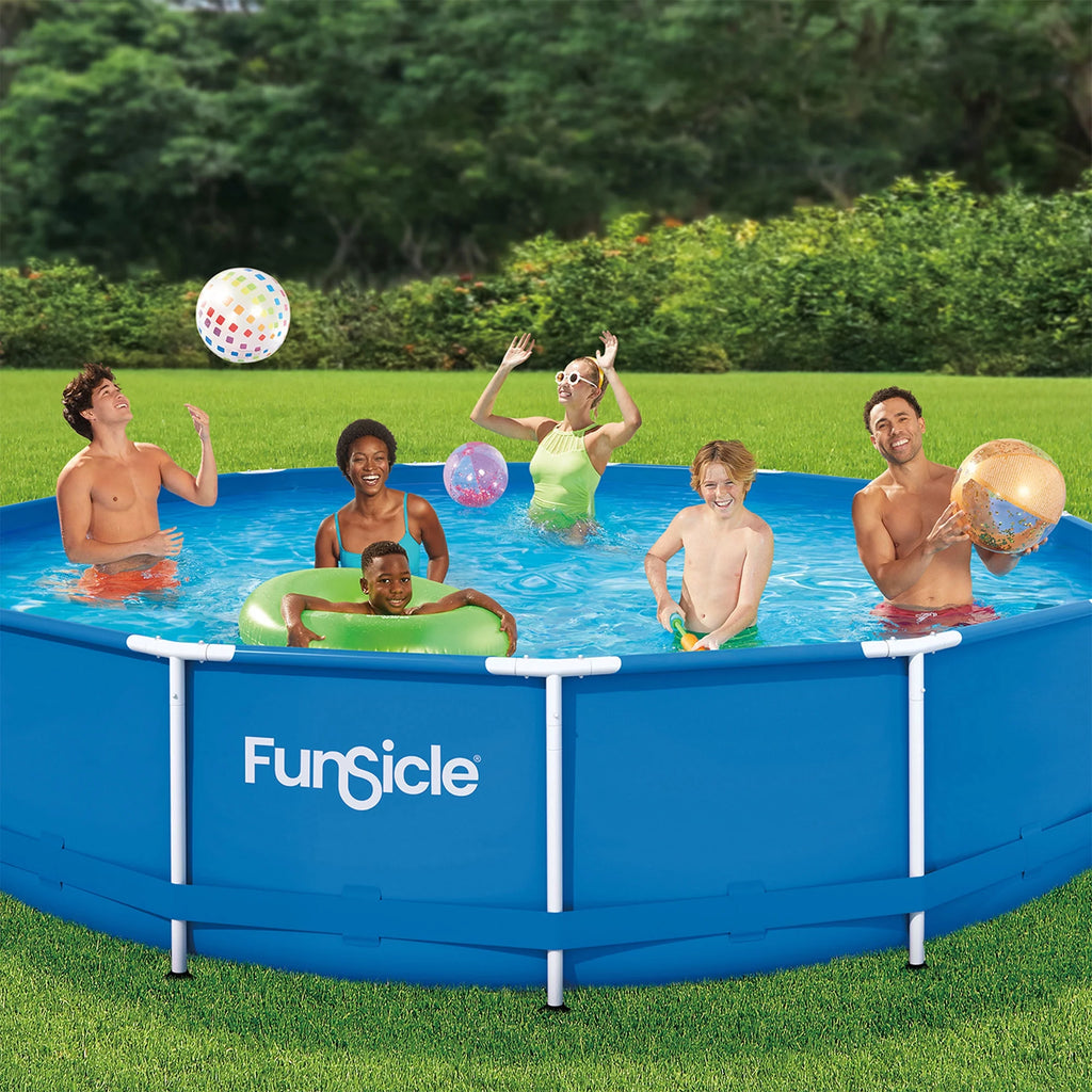 Round Frame Above Ground Swimming Pool Set V842