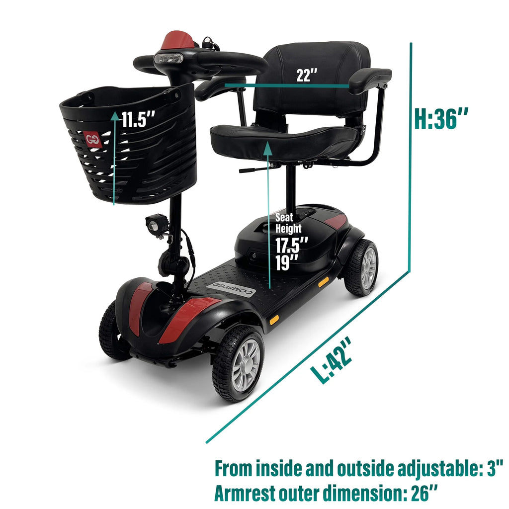 30AH Powered Mobility Scooter N4514