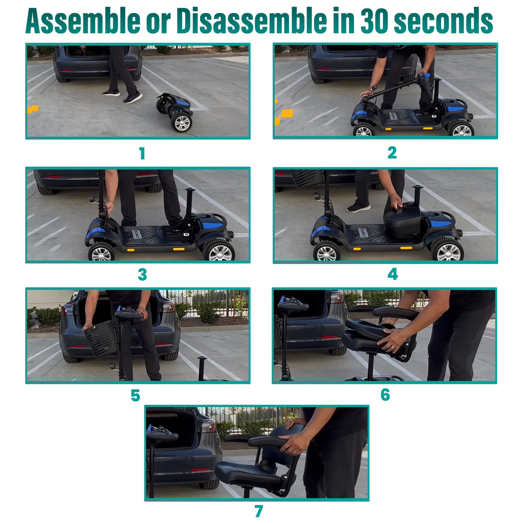 30AH Powered Mobility Scooter N4514