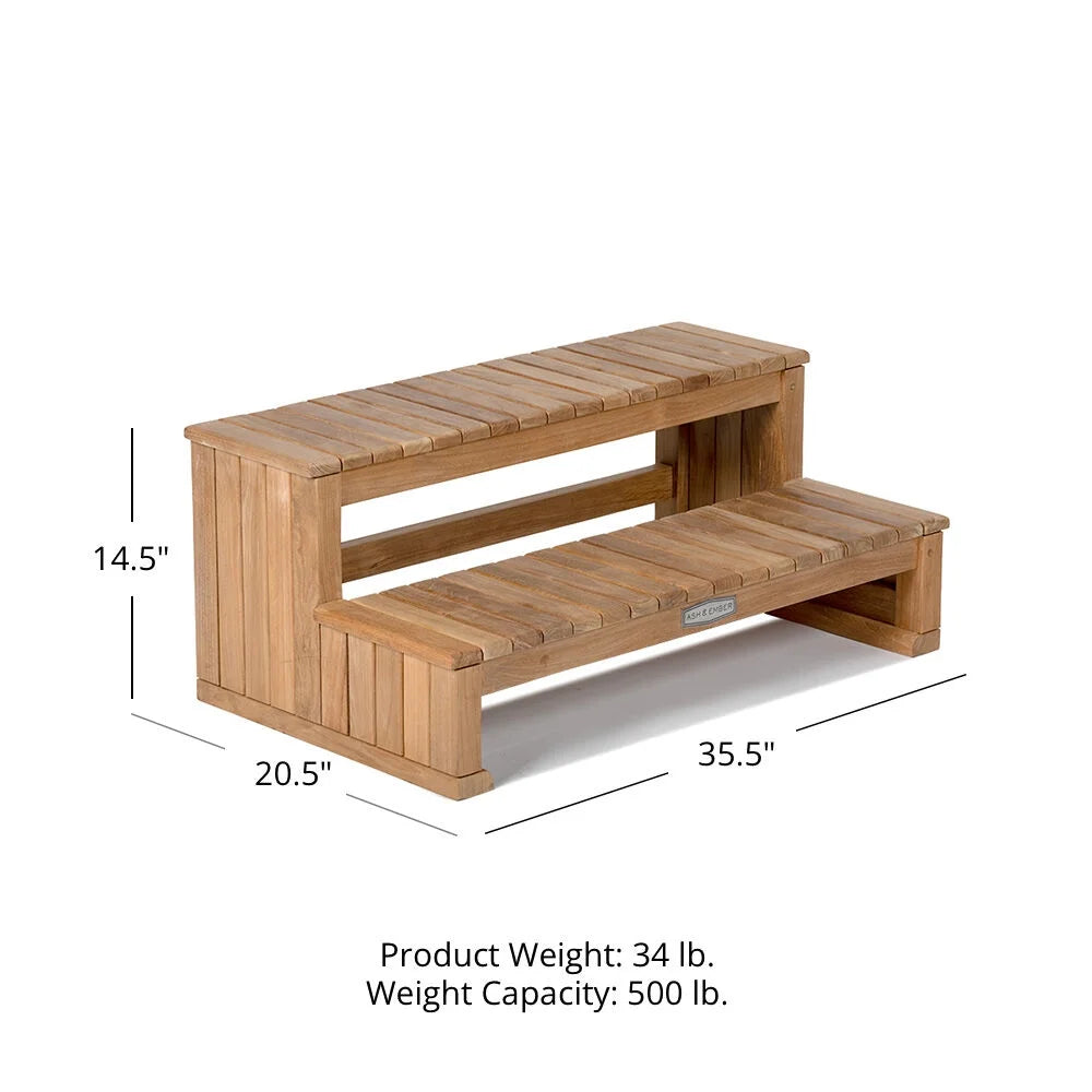 2-Tier Hot Tub Steps F85897
