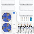 51,000 BTU 5 Zone Ductless Air Conditioner and Heat Pump E17257