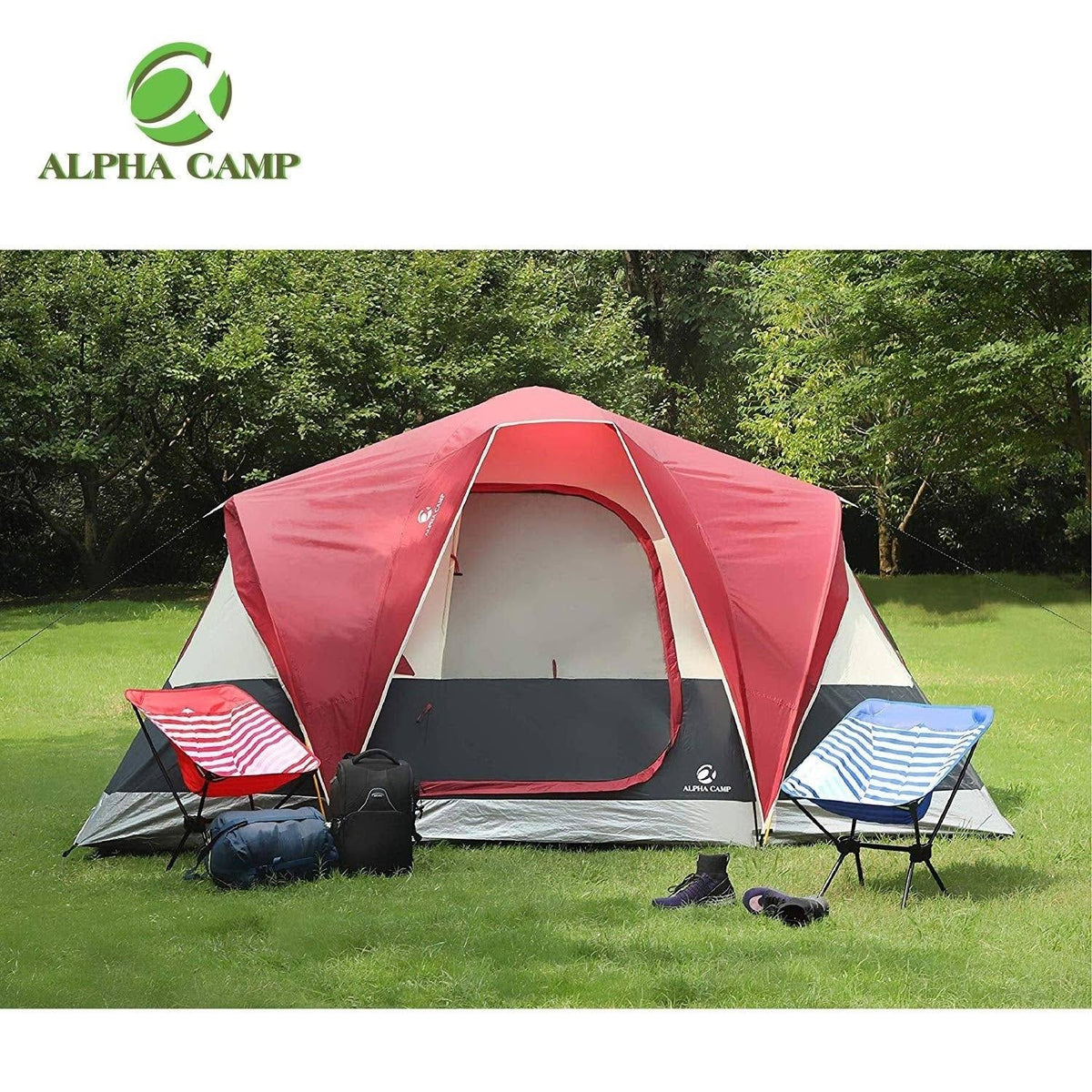 6 Person Camping Tent X39317