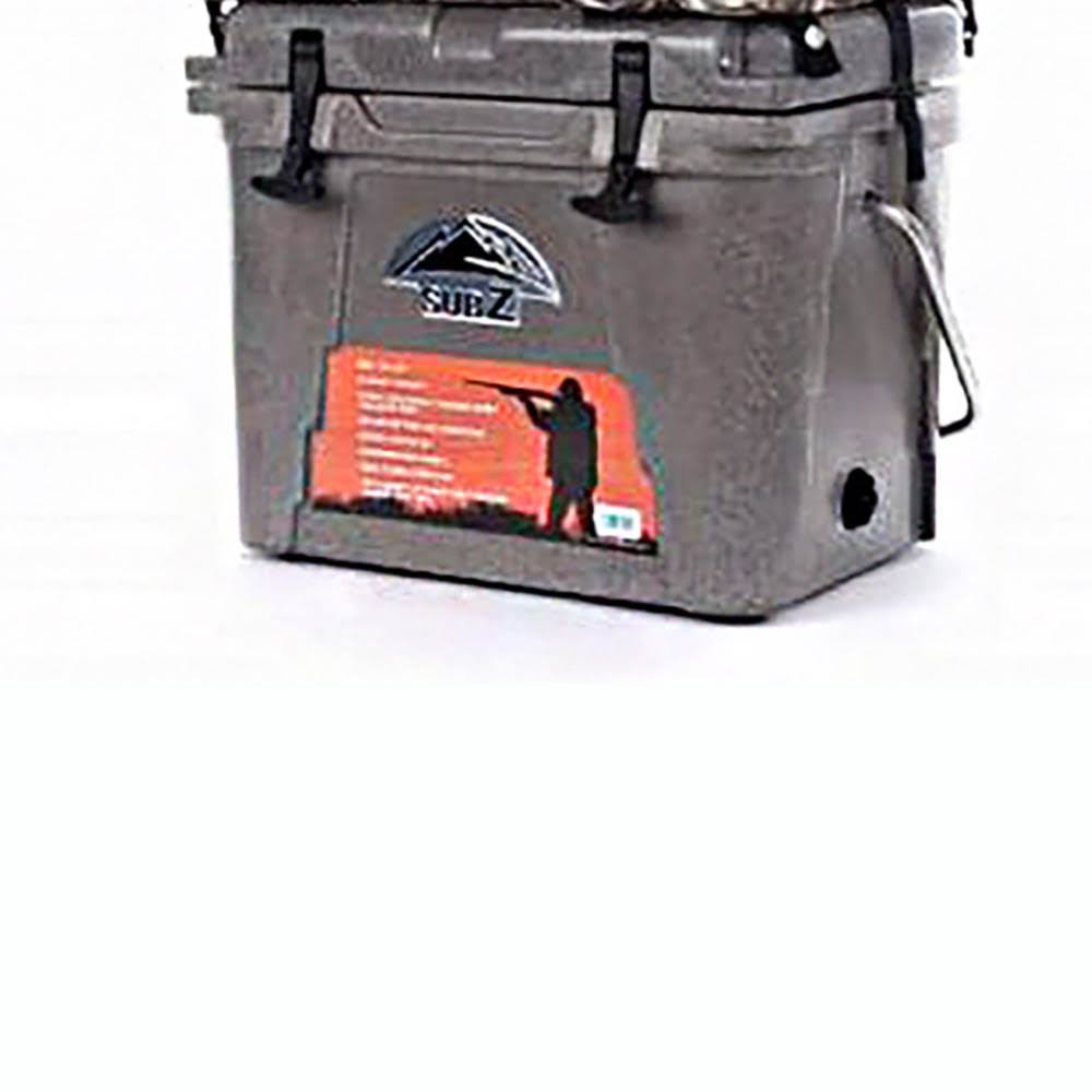 Camouflage 23 Quart Cooler with High Back Seat O2147