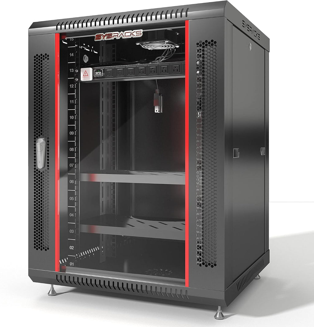 15U Locking Wall Mount Server Rack D666