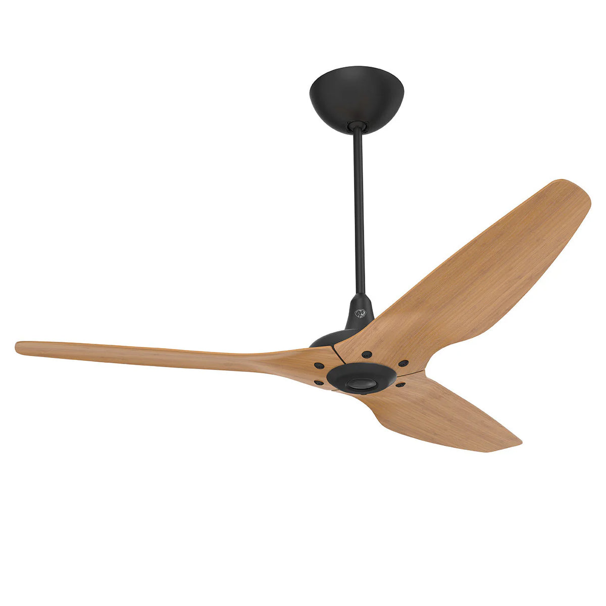 60 Ceiling Fan with Bamboo Blades and Black Finish Z583067