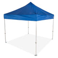 10x10 Pop Up Canopy Tent with Wheeled Roller Bag, Royal Blue Y606931