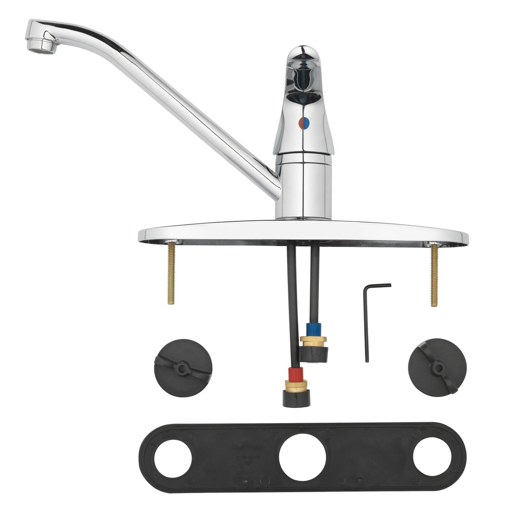 8" Widespread Single Handle Kitchen Faucet Chrome M62337