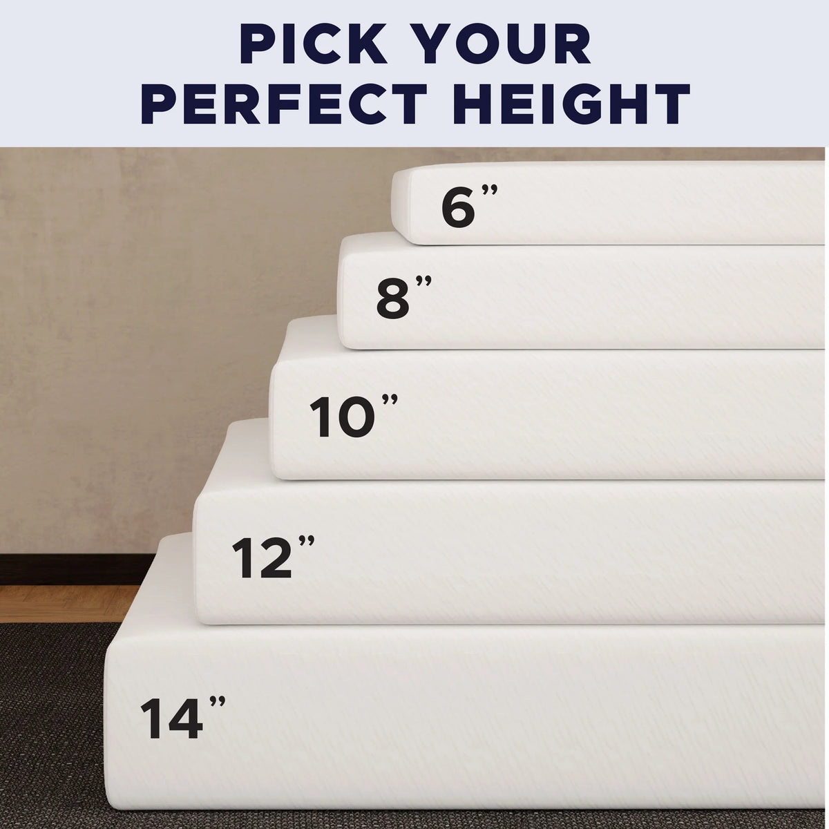 12 Inch Firm Hybrid Mattress Twin XL V47428