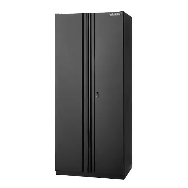 Heavy Duty Welded Steel Garage Storage System in Black U6730