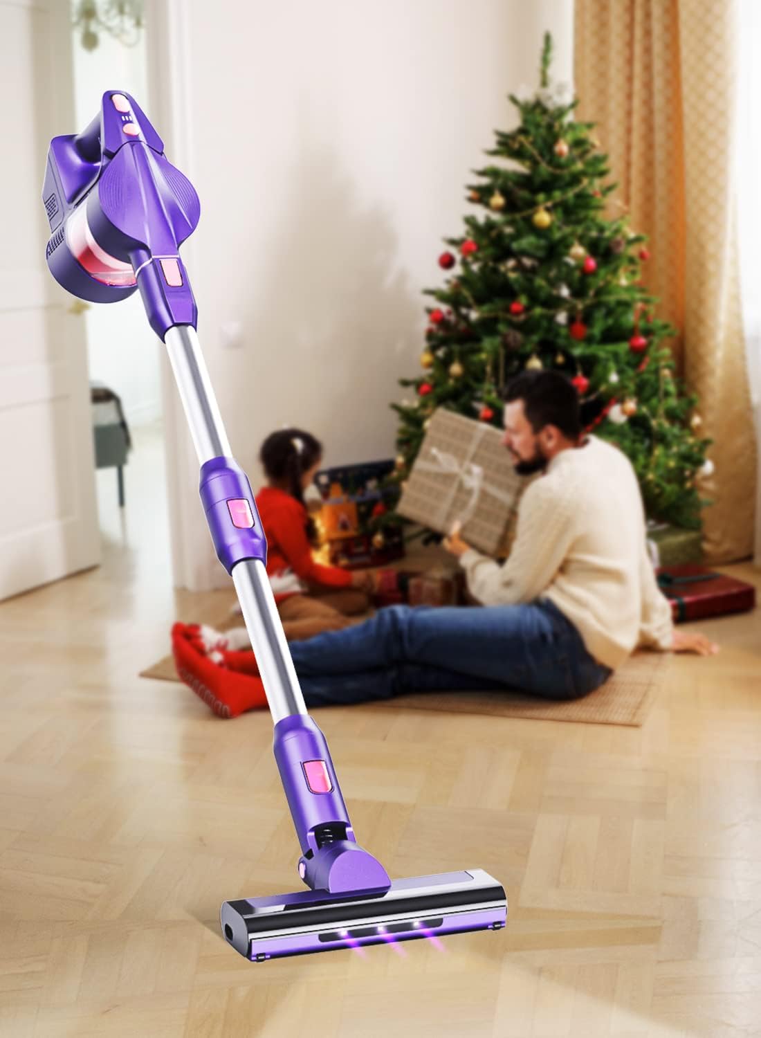 Cordless Stick Vacuum Cleaner with Detachable Battery I792