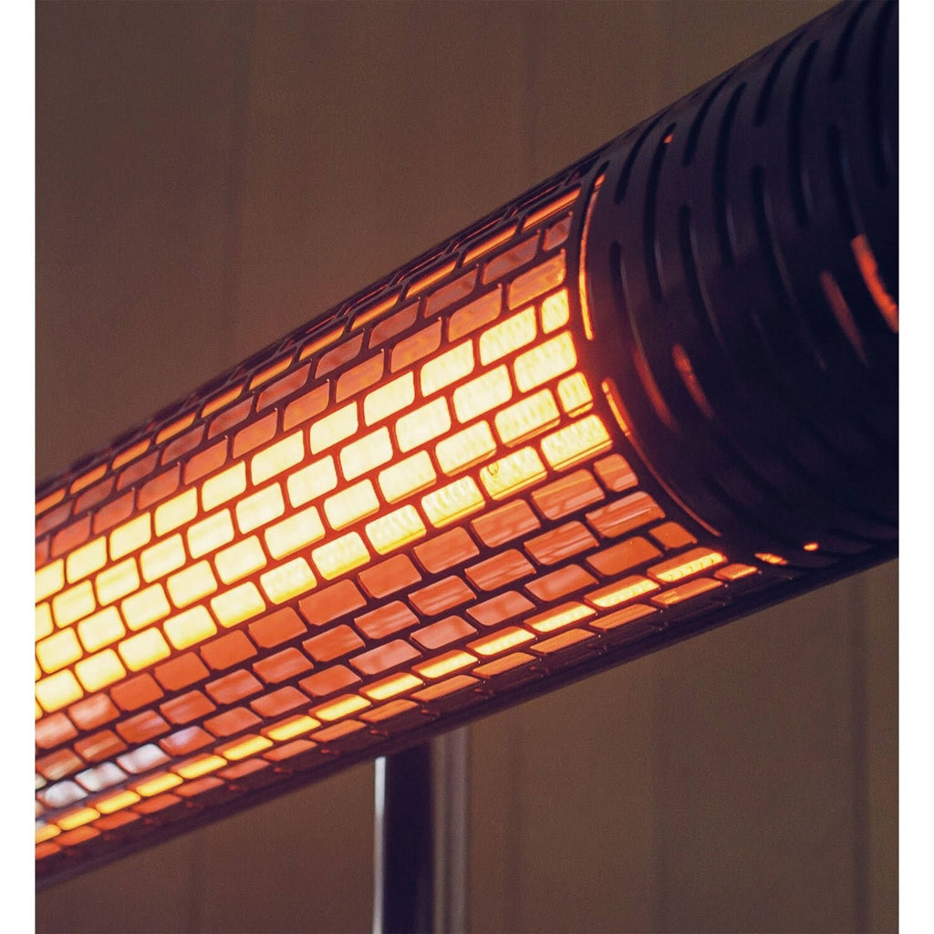 Electric Infrared Heat Lamp with Remote Control and Tripod Stand I820078