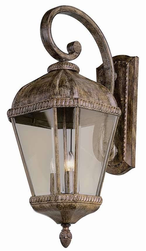 Black Tuscan Wall Lantern C410