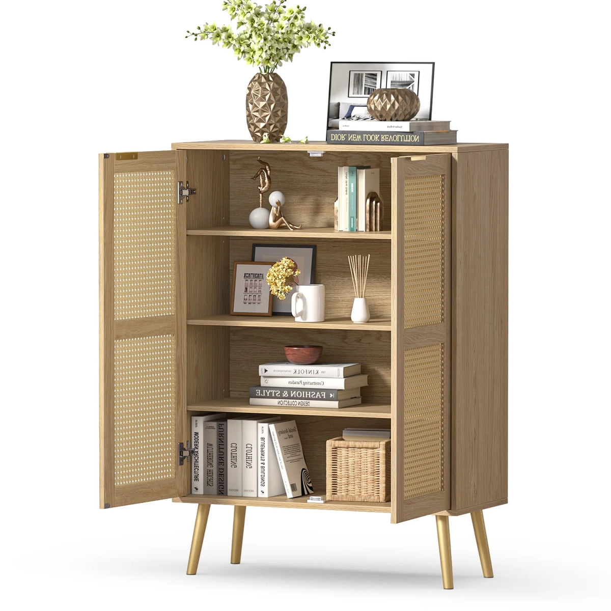 Rattan Storage Cabinet R5805