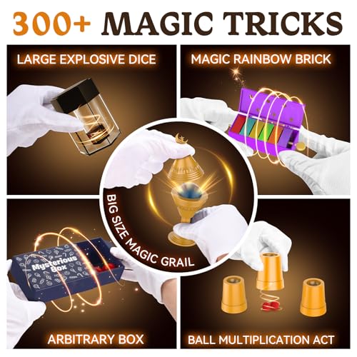 Magic Kit 300+ Magic Tricks with Video Instructions P866728
