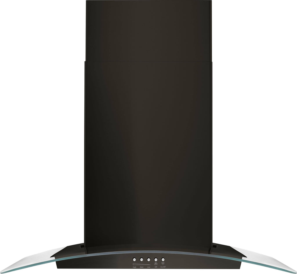 Black Stainless Wall Mount Range Hood G66083