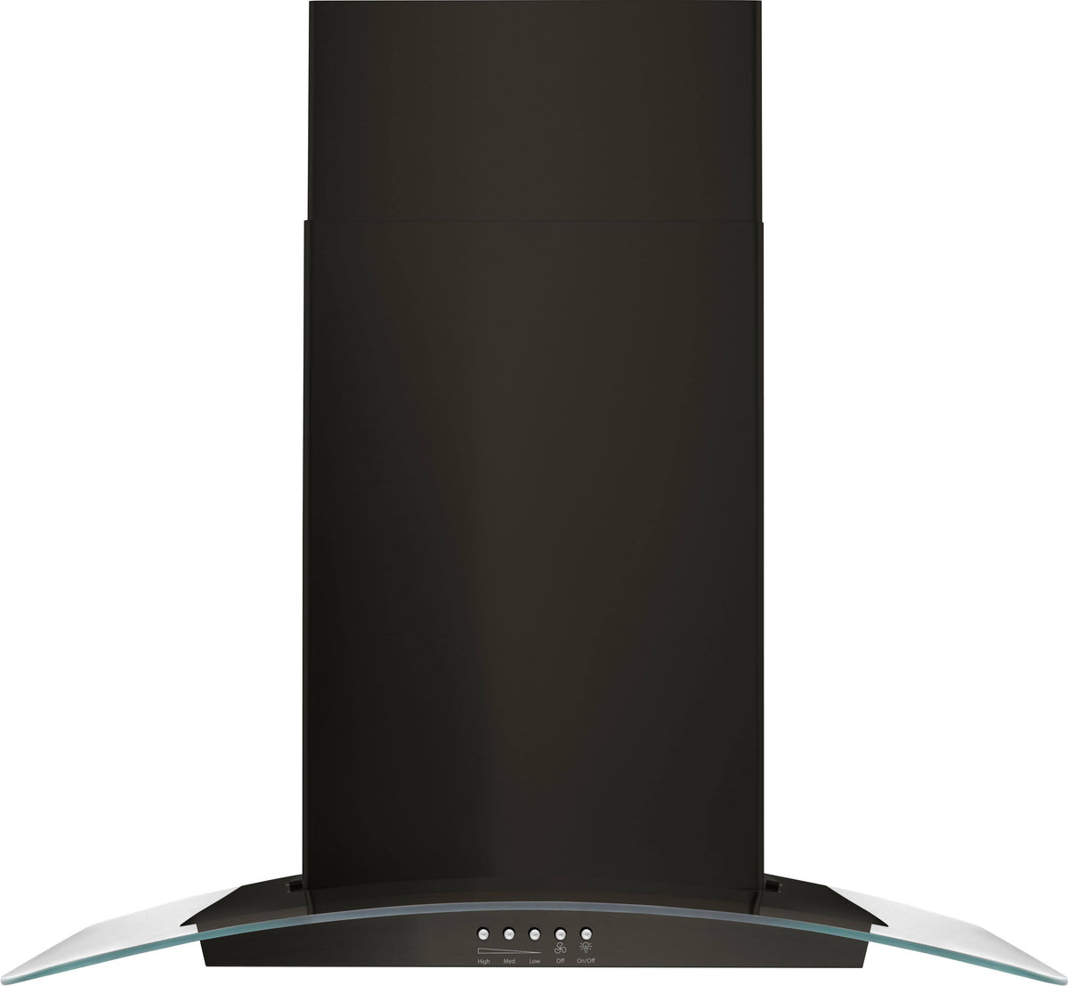Black Stainless Wall Mount Range Hood G66083