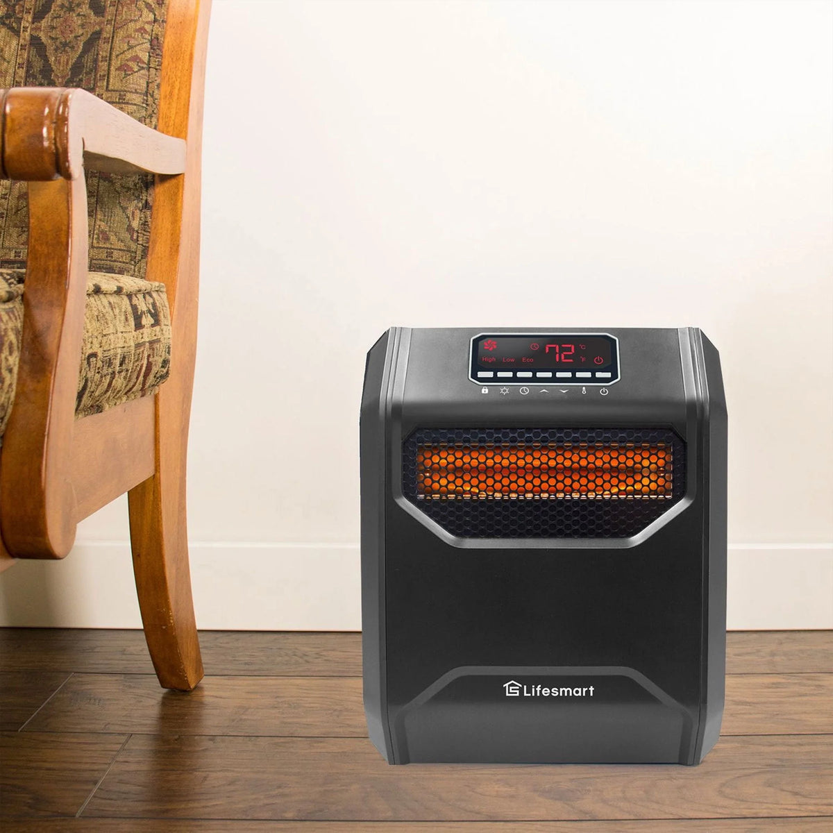 1500W 6 Element Infrared Large Room Space Heater V13464