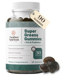 Super Greens Gummies with Prebiotics & Probiotics 90 Gummies F624874