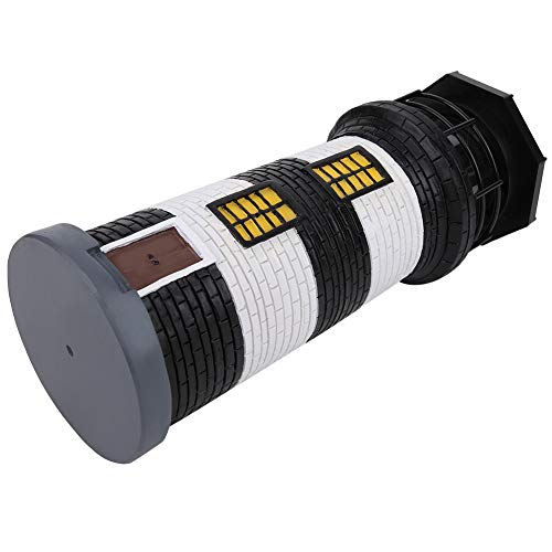 Solar Lighthouse Rotating Outdoor Light Garden Ornament R3103