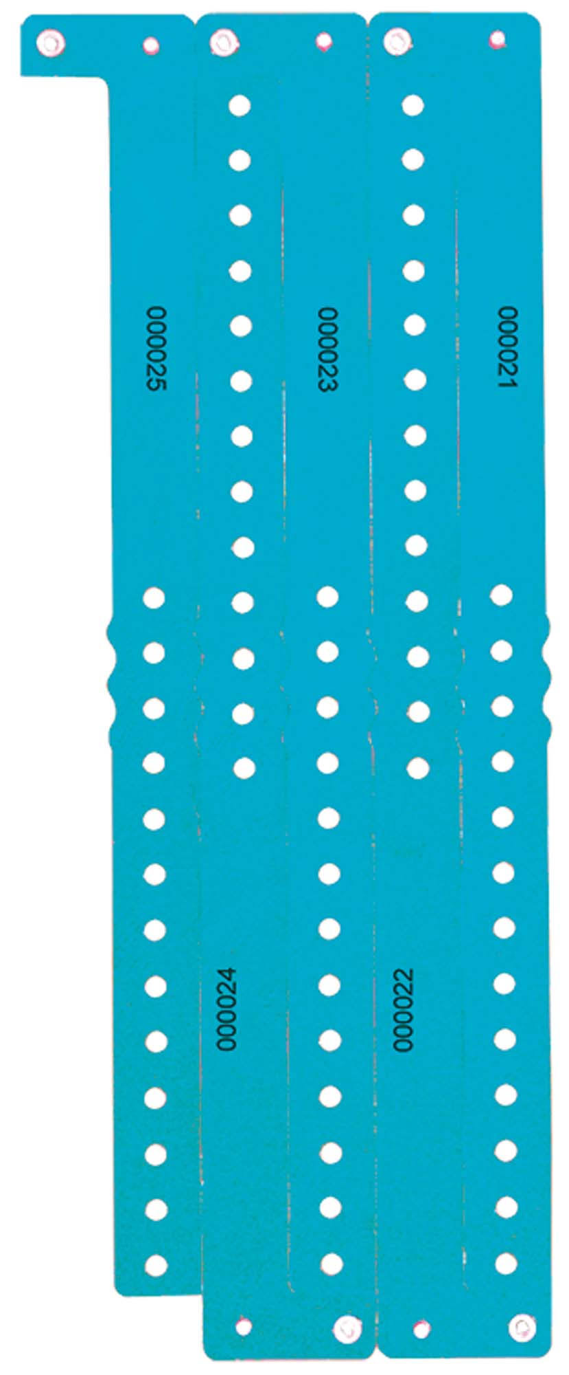Blue Plastic Wristbands 250ct Y45164