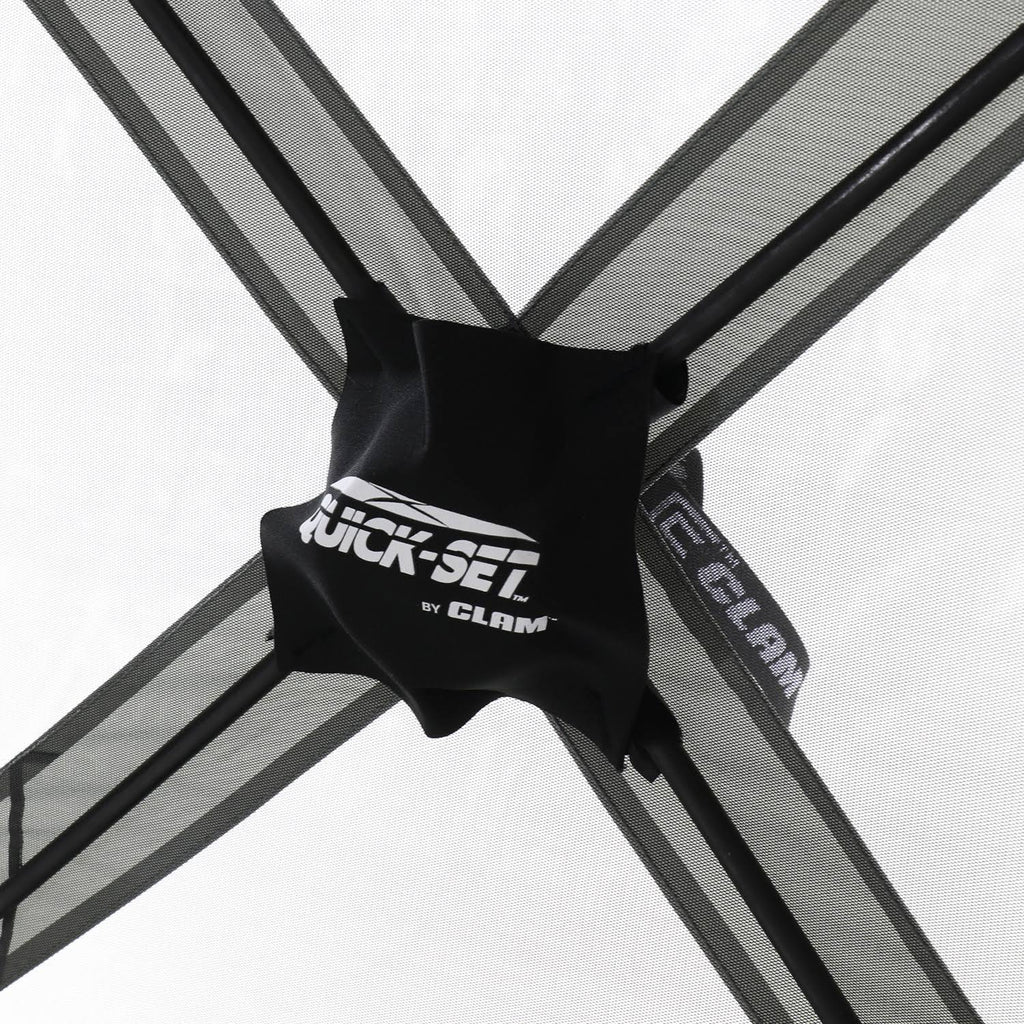 Portable Outdoor Gazebo Canopy Shelter Screen Tent Gray K970757
