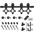 Sliding Standard Double Barn Door Hardware Kit 72 in. D11154