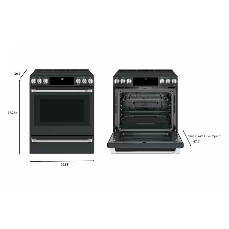 Slide-In Electric Range with True Convection W561