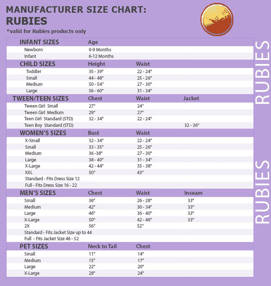X Large Costume S693939