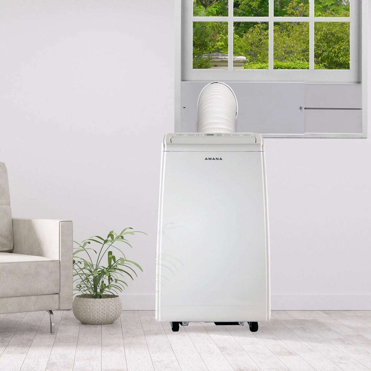 8000 BTU Portable Air Conditioner/Dehumidifier, White K81678