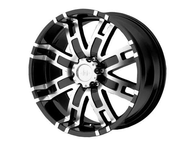 Black Machined Wheel Rim J8183