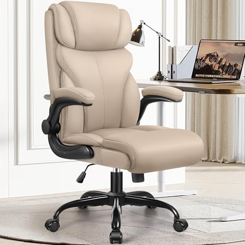 Big and Tall Ergonomic Leather Office Chair R7249