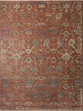 6'3 x 9' Terracotta Rug U8747