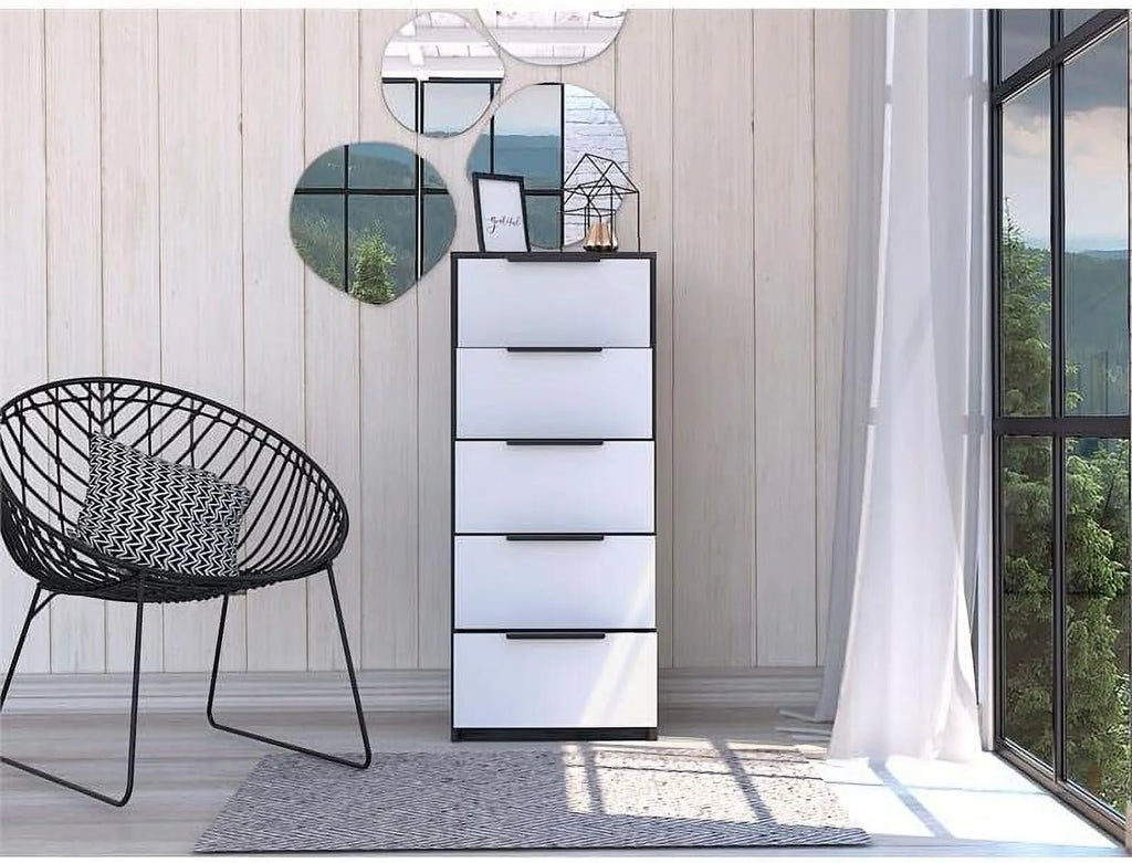 Modern 5-Drawer Engineered Wood Dresser T458566