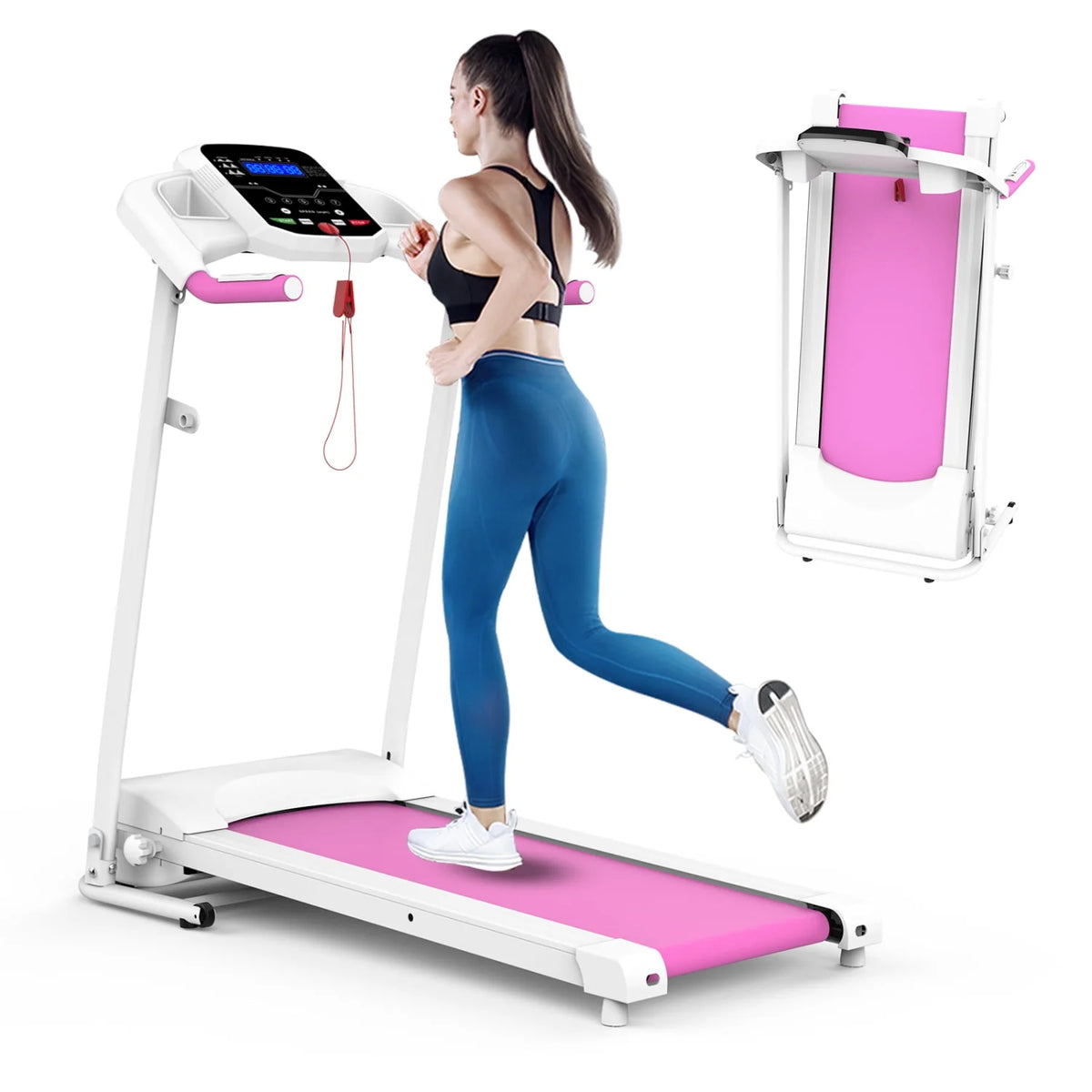 Folding Treadmill 2.5HP Electric Treadmill Q931