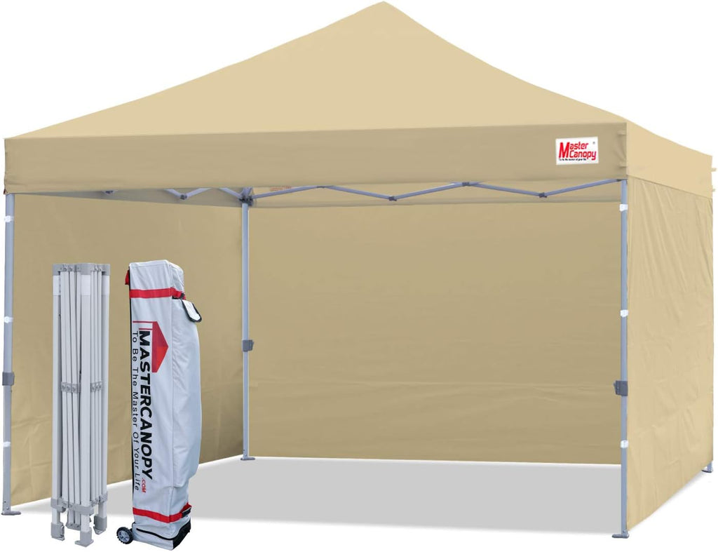 10x20 Heavy Duty Pop-up Canopy Tent with Sidewalls H17078