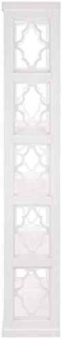 White 5 Shelf Bookcase C92918