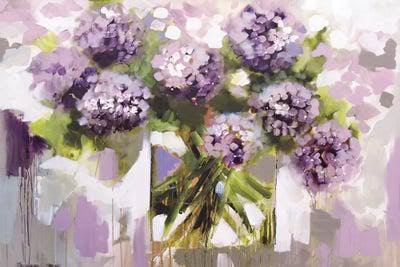Framed Canvas Art - Blush Hydrangea M227